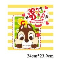 ราคา ตัวรีดติดเสื้อการ์ตูน F 3 Disney Chichititi Chipmunk ใหม่ล่าสุด รีดง่ายแผ่นฟิมล์รีดร้อนติดเสื้อ (16079245189)