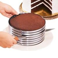 ราคา Cake slicer วงแหวนแม่พิมพ์ชั้นตัดเค้ก DIY วงแหวนสแตนเลส ที่แบ่งชั้นเค้ก ที่สไลด์เค้ก (8779875504)