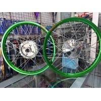 ราคา ชุดล้อ วงล้อ Y80 V75 Y100 เมท100 เมทนางพญา เบล100 รุ่น ดรัมหน้า วงล้ออลูมิเนียม ดุมเงา พร้อมขึ้นชี่ลวดชุบเงาเส้นใหญ่อย่างดี (11858342833)