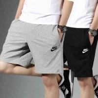 ราคา AdidasกับNKกางเกงวอร์มแฟชั่นขาสั้น เอวแบบมีเชือกหูรูดผูก กางเกงขาสั้นผู้ชาย มี 2 แบบให้เลือก M 4XL (21239202828)