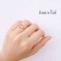 ราคา heart ring แหวนหัวใจ แหวนhandmade มีสีเงินทองเงินดำ (17678959682)
