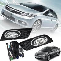 ราคา ไฟตัดหมอก ไฟสปอร์ตไลท์ รุ่น ฮอนด้า ซีวิค HONDA CIVIC FB นางฟ้า ปี 2012 2015 พร้อมครอบ สีดำ ขอบโครเมี่ยม และชุดสายไฟ 1 ชุด (5450160203)