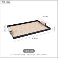 ราคา แผ่นหนังทอถาดที่เก็บโลหะผลิตภัณฑ์ดูแลผิวเครื่องสำอางโต๊ะเศษสิ่งของถาดกุญแจกล่องใส่ขนมขบเคี้ยว (19769448894)