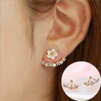 ราคา ด้านหลังแขวนหูกระดุมต่างหูสำหรับผู้หญิงกลับแขวนต่างหูแฟชั่นต่างหูสตั๊ดเครื่องประดับอุปกรณ์เสริมมุกพรรคของขวัญ Subang (16629617715)