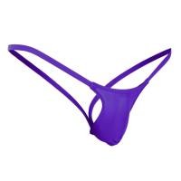 ราคา SYWUE MALL เปิดด้านหลัง Mens กางเกง Low Rise Thong ชุดชั้นใน Quần Lót น้ำเซ็กซี่บ๊อกเซอร์ชุดชั้นในผู้ชายบิกินี่สั้นกางเกงในชายเซ็กซี่โพลีผ้าฝ้ายสีดำ (7156814996)