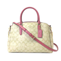 ราคา กระเป๋าถือ Coach แท้ ทรงถัง รุ่นใหม่ ใบใหญ่ 12 นิ้ว ไซส์หายาก สายหนังแท้ สีสวย COACH 29683 SAGE CARRYALL IN SIGNATURE CANVAS Rouge (21366243494)