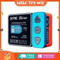 ราคา จัดส่งเร็ว SKYRC B6neo ไฟชาร์จอัจฉริยะ PD80W DC200W แบตเตอรี่สมาร์ทเครื่องชาร์จแบบสมดุลมัลติฟังก์ชัน (19663476365)