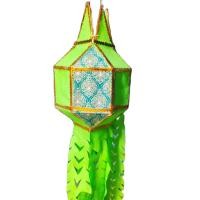 ราคา โคมล้านนา โคมผ้า โคมแขวน โคมลอยกระทง โคมยี่เป็ง ขนาด 6 นิ้ว ลายไทย (5747966429)