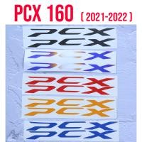 ราคา Pcx160 สติ๊กเกอร์ติดโลโก้ สติ๊กเกอร์โลโก้Pcx2021 2022 สติ๊กเกอร์Logo ติดทับโลโก้เดิม (14936387478)