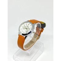 ราคา พร้อมกล่อง นาฬิกาข้อมือcasio ผู้หญิง นาฬิกาผู้ชาย นาฬิกาผู้หญฺิง สายหนัง สีน้ำตาล ระบบเข็ม แสดงวันที่ RC611 (4833360908)