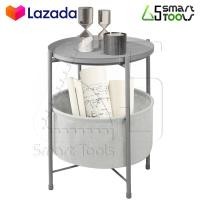 ราคา GLADOM กลาดุม โต๊ะวางถาด 2 ชั้น Tray Table โต๊ะวางถาดมีชั้นตะกร้าเสริมชั้นล่าง และขาเหล็กรับน้ำหนักได้มากถึง 20 Kg โต๊ะวางถาดอเนกประสงค์ พร้อมถาดวาง ยกออกได้ มีให้เลือก 5 สี (10195950038)
