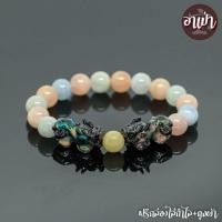 ราคา อาเป่า หินแบริล Beryl เนื้อขุ่น ขนาด 10 มิล ประดับปี่เซียะ 5 ธาตุ 1 คู่ ปี่เซียะเปลี่ยนสี ปี่เซียะ 5 สี คัดหิน หินเบริล หินแห่งปัญญา เบริล (17514296565)