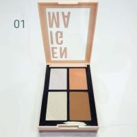 ราคา Sivanna Colors HF5024 Cheek Contouring Palette คอนทัว4สี ของแท้100 (17447454454)