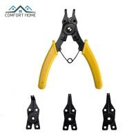 ราคา BSIDE 4 In 1 Multifunctional Snap Ring Pliers Multi Crimp Tool Ring Remover Retaining Circlip Pliers For Workshop Diy (16333131881)