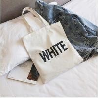 ราคา กระเป๋าผ้า BASIC สไตล์เกาหลี ในกรณีขึ้น Flash Sales จะไม่มีประกัน E 008 (14878952057)