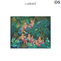 ราคา Wallpaper วอลเปเปอร์ติดผนัง วอลเปเปอร์ห้องพระ วอลเปเปอร์ภาพพิมพ์ จิตรกรรมไทย ภาพตกแต่งห้อง สั่งทำภาพพิมพ์ ภาพวาดไทย P THD 4 (18555965797)