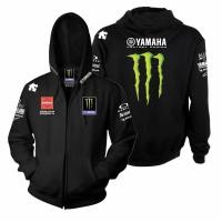 ราคา เสื้อกันหนาว มีฮู้ด ลายทีมแข่งรถ Yamaha Monster Motosport ขนาดใหญ่ 6XL BYUE (20346273000)