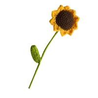 ราคา งานถักไหมพรมลายสำหรับตกแต่งสาขาดอกไม้ประดิษฐ์ช่อดอกไม้จำลองรูปดอกทานตะวันประดับห้องนั่งเล่นศิลปะปลอมแบบทำมือ (20299014788)