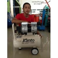 ราคา ปั๊มลมโรตารี่ ไม่ใช้น้ำมัน Kanto 600Wx30 ลิตร KT OF 30 (656358568)