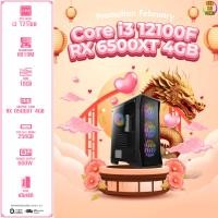 ราคา BONMECOM2 CPU Intel Core I3 12100F RX 6500XT 4GB Case เลือกแบบได้ครับ (21378565420)