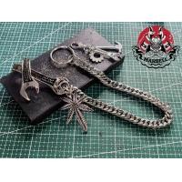 ราคา ชุดโซ่สแตนเลสแท้ พร้อมของแต่งสุดเท่ โซ่คล้องกางเกง วินเทจ (15509641321)