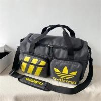 ราคา Adidasความจุขนาดใหญ่สำหรับผู้ชายและผู้หญิงแฟชั่นกระเป๋าเดินทางกระเป๋ากีฬา (13019838707)