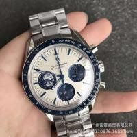 ราคา In stock 2022 นาฬิกาผู้ชายควอตซ์ใหม่ Speedmaster Snoopy Series หกเข็ม นาฬิกาจักรกลอัตโนมัติ (15755357245)
