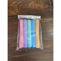 ราคา ชอล์กขาว ชอล์กสี แพค 5แท่ง 30แท่ง 60แท่ง ชอล์คเขียนกระดานดำ 7สี ตราช้างคู่ ช็อคเขียน พร้อมส่ง UBmarketing (14003649903)