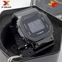 ราคา นาฬิกาแบรนด์แท้ ดีไซน์สุดหรู หน้าเหล็ก ไส่สบาย สายเรซิ่น กันน้ำได้100 ขนาด 37 mm พร้อมกล่องเหล็ก (16608393112)