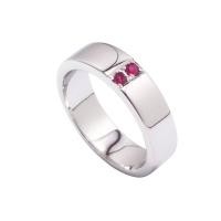 ราคา แหวนพลอยทับทิมแท้ สำหรับราศีกรกฎหรือเกิดวันอาทิตย์ แบบเรียบหรู ใส่คู่กันใส่ได้ทั้งหญิงและชาย (12366685401)