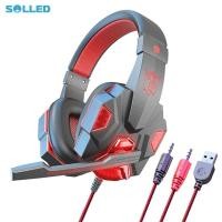 ราคา SY830MV Wireless Headsets LED Lighting Over Ear Stereo Earphones Gaming Headphones For Smart Phone Computer Laptop (20724961205)