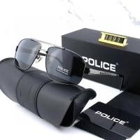ราคา International Brand POLICE Polarized Sunglasses Men Driving Sun Glasses Square Full Frames Men Brand Designer 1891 (13328343347)