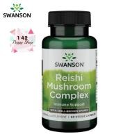 ราคา เห็ดหลินจือแดง Swanson Superior Herbs Super Potent Reishi Mushroom Complex 60 Veg Capsules Reishi mushroom Spores (9659102292)