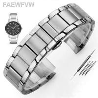 ราคา แบรนด์สายนาฬิกาข้อมือปลายโค้งสำหรับ AR2453 AR2452 Armani ขนาด22มม AR2448สแตนเลส2453เงินกุหลาบทองหัวเข็มขัดแบบพับได้สายนาฬิกาได้ (19657696624)