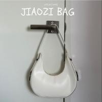 ราคา JIAOZI BAG I กระเป๋าสะพายขึ้นไหล่ทรงครึ่งวงกลม กระเป๋าสะพาย กระเป๋าครัช กระเป๋าถือ minibag กระเป๋ารูปครัวซองค์เกาหลี (19457170698)