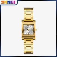 ราคา SKMEI 1388นาฬิกาแฟชั่นผู้หญิงนาฬิกาควอตซ์กันน้ำนาฬิกาสแตนเลสสตีลลำลอง (14290709971)