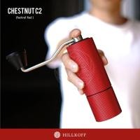 ราคา HILLKOFF เครื่องบดมือหมุน TimeMore Chestnut C2 small Grinder Festival Red รุ่นอัพเกรด 2021 (6367228220)
