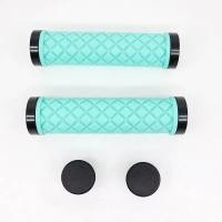 ราคา แฮนด์จักรยานเสือภูเขา MTB ปลอกหุ้มแฮนด์จักรยานเสือภูเขาแบบนุ่มมีปลั๊กยางกันลื่นสำหรับขี่จักรยาน (21171172615)