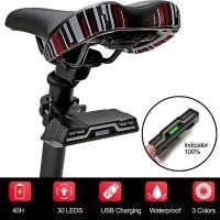 ราคา ไฟท้ายจักรยานแบบ THAIBIKE 30LED 6 โหมด สีสลับ (8630433163)