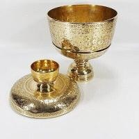 ราคา ขันพานฝาปิด 6 นิ้วเต็ม ทองเหลืองตอกลายดอกมะลิล้วน Premiuum (19263973303)