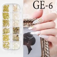 ราคา DIYเปลือกหอยแต่งเล็บ เปลือกหอย ตกแต่งเล็บ เปลือกหอยแต่งเล็บแบบบาง ติดง่าย12 เซลล์ (8167199274)