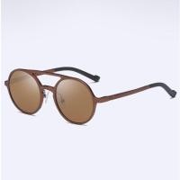 ราคา KEITHION Designer Steampunk Sun glasses Female Retro Aluminum magnesium Sunglasses Men Round Sunglasses Polarizes oculos de sol ของขวัญ ของขวัญ ของขวัญ gift gift (2984746289)