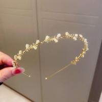 ราคา AZDH เงางาม ที่มีคุณภาพสูง ทองสีทอง บาร็อค ที่คาดผมล้างหน้า เทียอาร่า ไข่มุกไข่มุก ที่คาดผมพลอยเทียม ที่คาดผมใบไม้ หมวกสไตล์เกาหลี ห่วงรัดผมผู้หญิงบางๆ (20646467261)