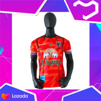 ราคา เสื้อฟุตบอลทีมชาติไทย สไตล์บอลไทย พิมพ์ลายทั้งตัว สีส้ม ร้านบอลไทย Ballthaifc Sport (9407725894)