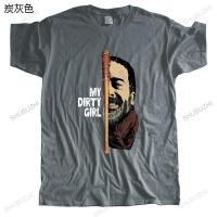 ราคา ข้อเสนอพิเศษ Man เสื้อยืดคอกลมฤดูร้อนเสื้อยืด Walking Dead Negan Lucille ของฉันสาวสกปรก Man เสื้อยืดคอกลมพิมพ์ลายเสื้อ Drop ShippingS 5XL (19268890503)