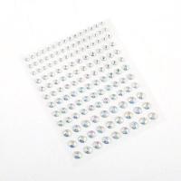 ราคา Fashionapplee Pearl Crystal Face Jewels แฟชั่นผู้หญิงรอยสักเพชรแต่งหน้าอายไลเนอร์สติกเกอร์ (18692240304)
