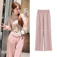 ราคา เซทเสื้อ กางเกง เสื้อผ้าร่องไหมพรม ผ้านุ่ม ใส่สบาย มาพร้อมกางเกงผ้าไหม เอวยางยืด ผ้านุ่ม ใส่สบาย มีให้เลือก 3 สี (18217475193)