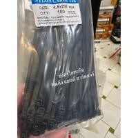 ราคา เคเบิ้ลไทร์ สีขาว สีดำ 4 นิ้ว 6 นิ้ว 8 นิ้ว 10 นิ้ว 12 นิ้ว 15 นิ้ว ห่อละ 100 เส้น Cable Tie (20604326686)