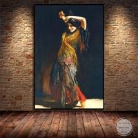 ราคา Vintage Flamenco Dancer Artwork โดย Leopold Schmutzlerโปสเตอร์ศิลปะภาพวาดผ้าใบภาพพิมพ์ติดผนังสำหรับตกแต่งบ้านห้องผู้ที่ชื่นชอบศิลปะและนักสะสม (20414914417)