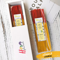 ราคา Horm ธูปหอม กลิ่นมะลิ ขนาด 170 กรัม พร้อมที่ปักธูป ธูปหอมไทย หอมละมุน ปลอดภัยไม่มีตะกั่ว (17479891555)
